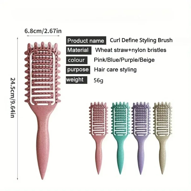 CurlFlow™ | Detangling & Defining Brush for Curly Hair