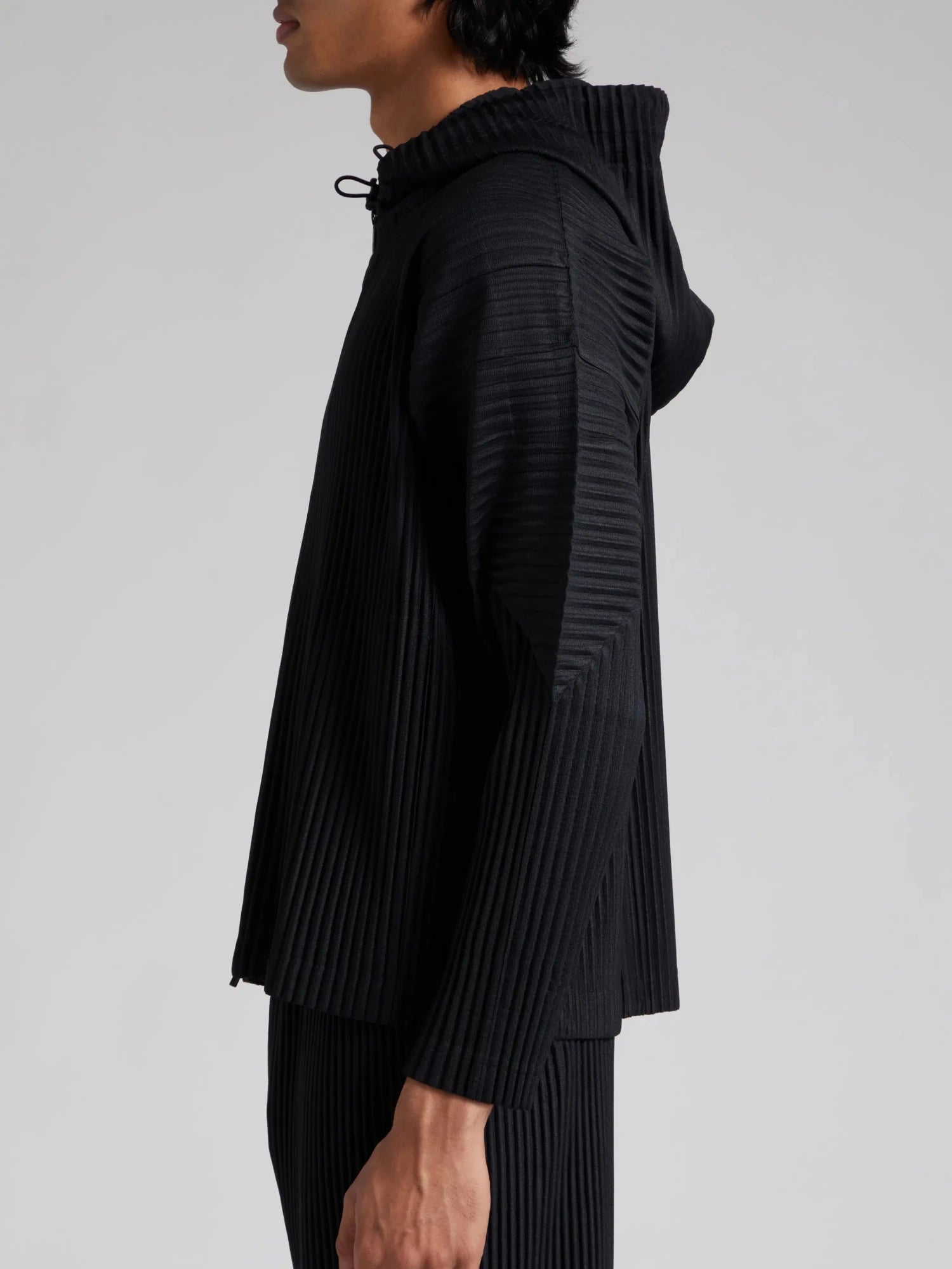 Relax Pleated™ -  Zip-up Hoodie