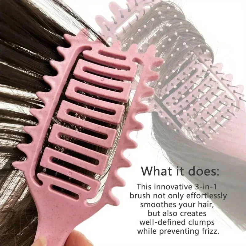 CurlFlow™ | Detangling & Defining Brush for Curly Hair
