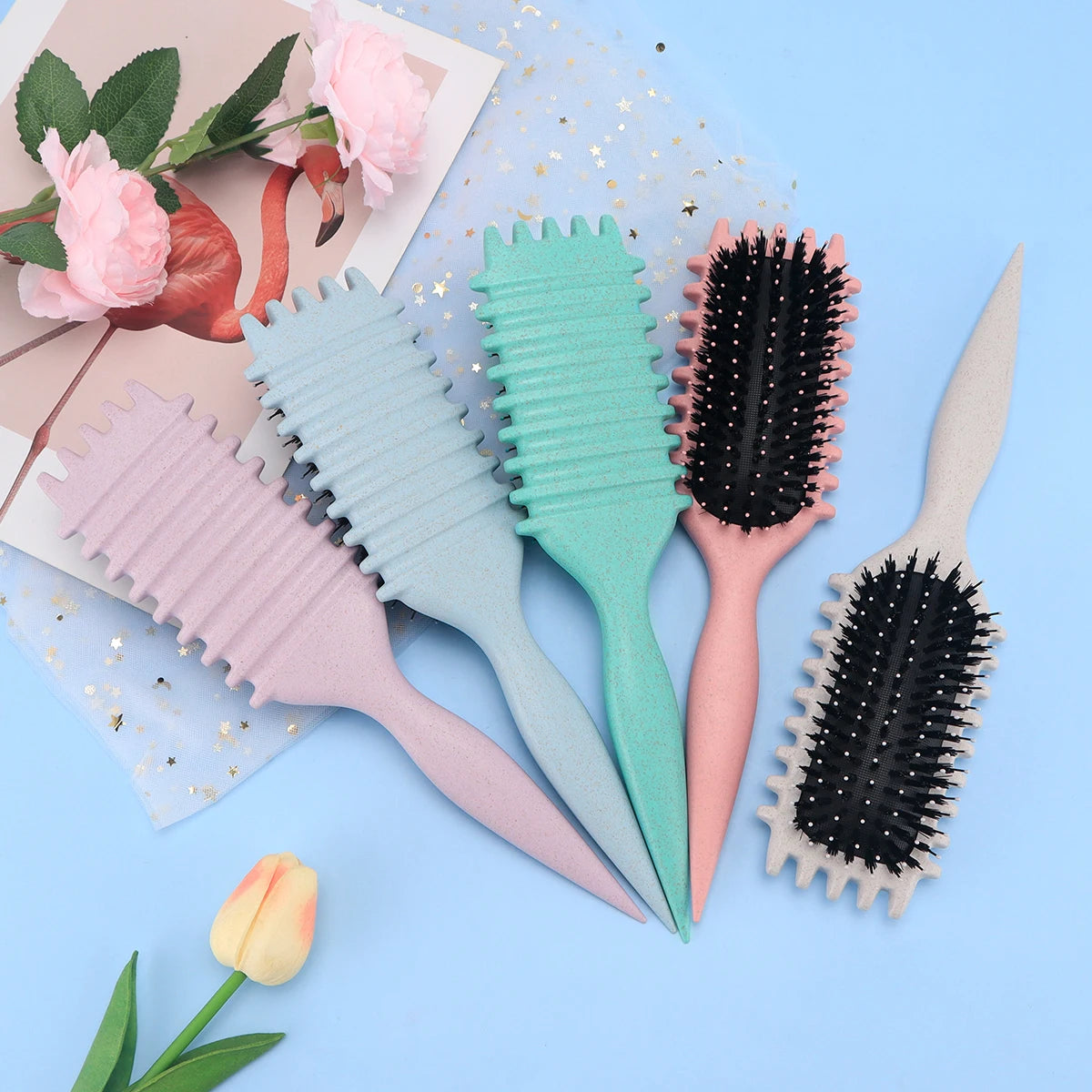 CurlWave Pro Comb™  - Anti-Frizz Styling