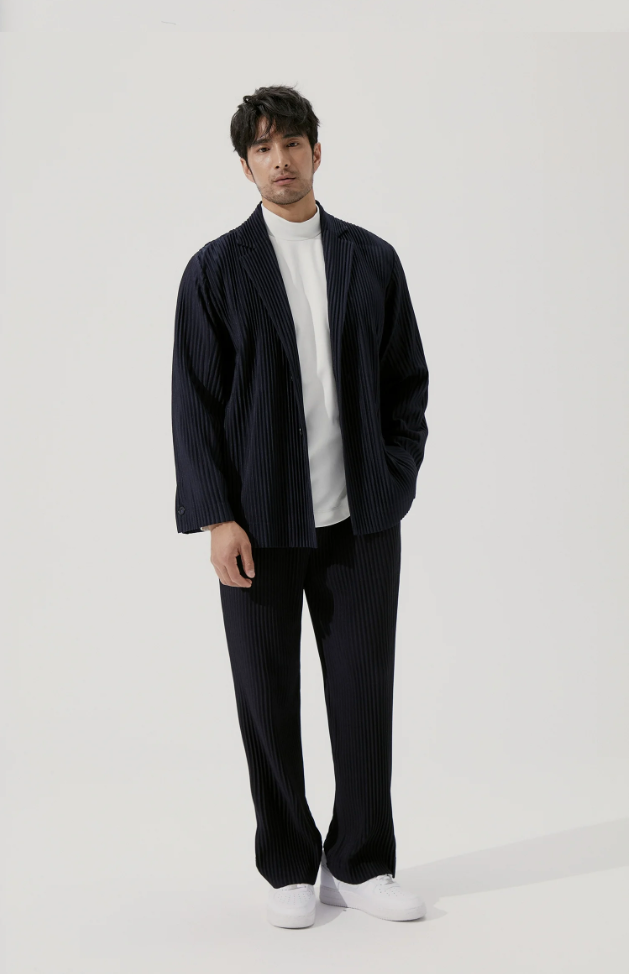 Smart Pleated Regular Pants