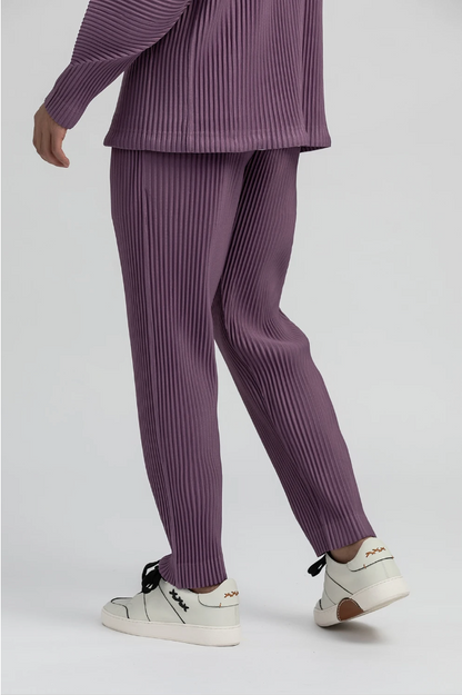 Smart Pleated Regular Pants