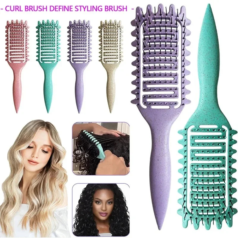 CurlFlow™ | Detangling & Defining Brush for Curly Hair